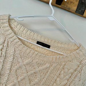 Cable Knit Sweater Banana Republic